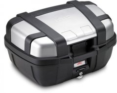 Kufr GIVI Trekker černý s hliníkovým víkem (Monokey) TRK 52N