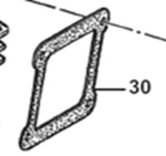 Těsnění sady lamel 250/300 TM 05268