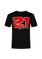 Triko DUCATI CORSE TROY BAYLISS 21 černo/červené 383504