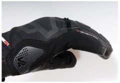 Moto rukavice V-QUATTRO GUZZO černé