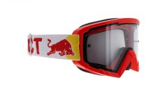 Motokrosové brýle RED BULL Spect Whip 008 červené s čirým sklem
