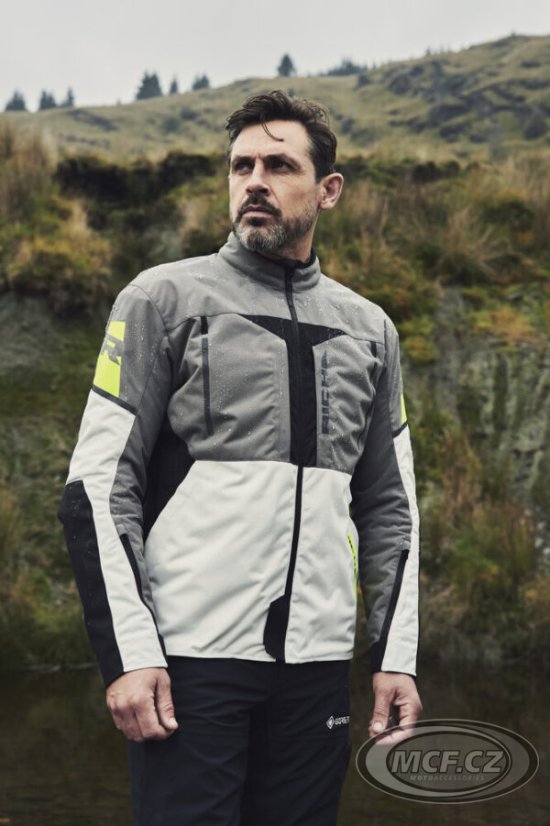Motorcycle jacket RICHA ORION Gore-Tex grey/fluo yellow