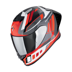 Motorcycle helmet SCORPION EXO-R1 EVO II AIR VITAL grey/white/red