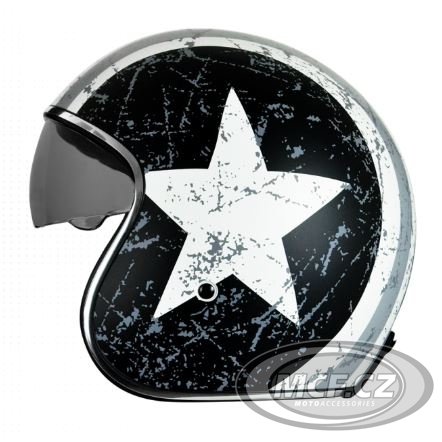 Moto přilba ORIGINE SPRINT REBEL STAR šedá
