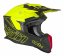 Moto helmet JUST1 J18 VERTIGO matt red/grey/fluo yellow