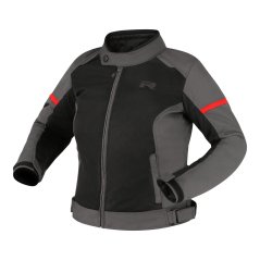 Dámská moto bunda RICHA AUYAN WP šedo/červená