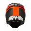 Moto přilba JUST1 J22C ADRENALINE carbon oranžová