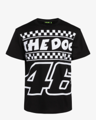 Triko VR46 Check The Doc černé 526004