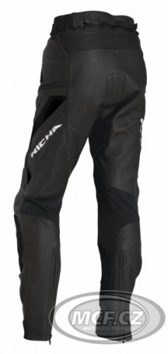 Moto kalhoty RICHA MUGELLO černé - nadměrná velikost