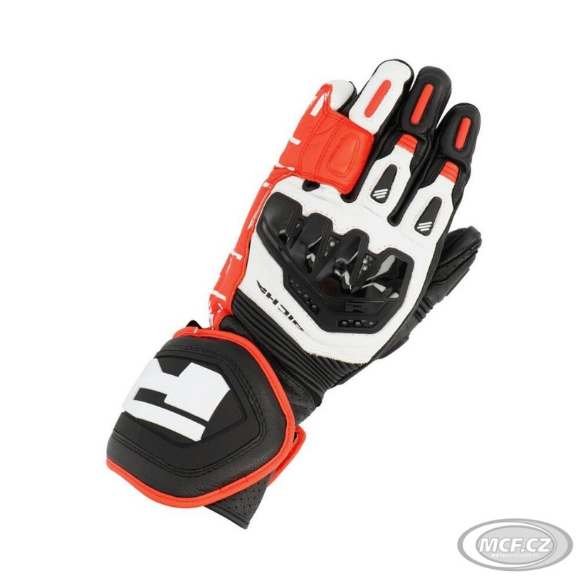 Moto rukavice RICHA STRADALE červeno/bílo/černé