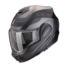 Motorcycle helmet SCORPION EXO-TECH EVO PRO COMMUTA matt black/silver