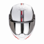 Moto helmet SCORPION EXO-TECH EVO GENRE matt white/silver/red