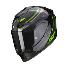Motorcycle helmet SCORPION EXO-1400 EVO CARBON AIR KYDRA black/green