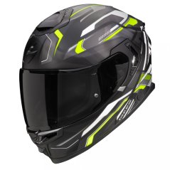 Motorcycle helmet SCORPION EXO-GT SP AIR AUGUSTA matt black/grey/neon yellow