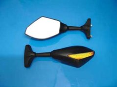 Zpětná zrcátka s LED světly BIKE-IT MRU014