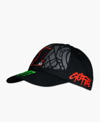 Kšiltovka VR46 46 BAGNAIA Monster Energy GoFree černá 512204