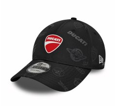 Kšiltovka DUCATI NE 100TH PRINT černá 987804874