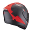 Motorcycle helmet SCORPION EXO-1400 EVO CARBON AIR KENDAL matt black/red