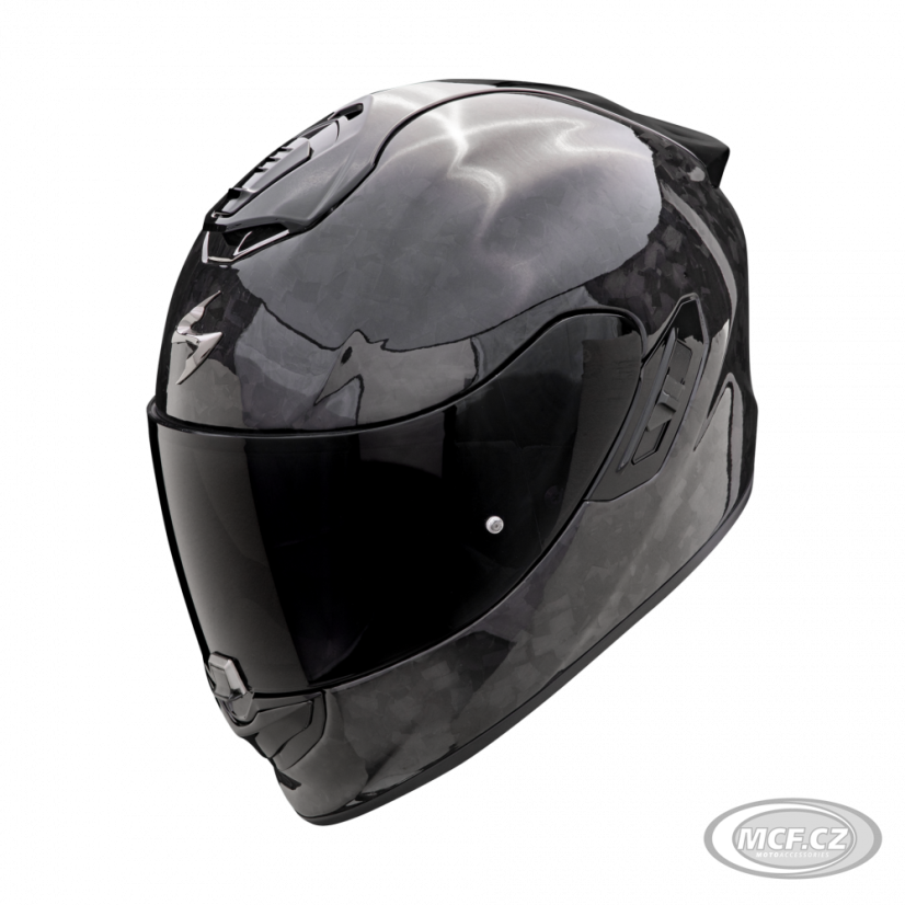Moto přilba SCORPION EXO-1400 EVO II CARBON AIR ONYX černá