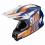 Moto přilba SCORPION VX-16 EVO AIR SLANTER modro/oranžová