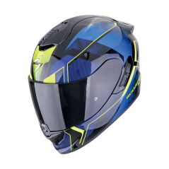 Motorcycle helmet SCORPION EXO-1400 EVO II AIR INTENSIO black/blue