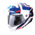 Motorcycle helmet SCORPION ADX-2 CAMINO pearl white/blue/red - PINLOCK INCLUDED