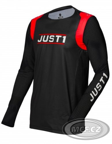 Dětský dres JUST1 J-FLEX ARIA černo/červený