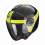 Moto přilba SCORPION EXO-CITY II SHORT metalická černo/neonově žlutá