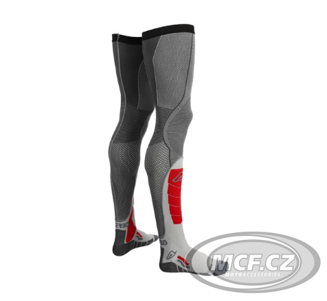 Nadkolenky ACERBIS X-LEG PRO VENTED šedo/červené 26704.295