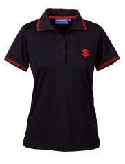 Dámské polo SUZUKI TEAM černé BKPL2
