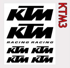 Samolepky KTM3