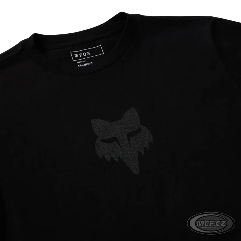 Triko FOX Head 195 Original Tee černo/černé 39402-021