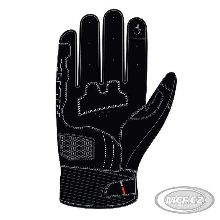 Moto rukavice RICHA CLAW černé