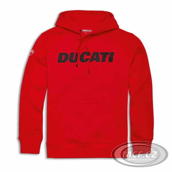 Mikina DUCATI ESSENTIAL červená 98780465