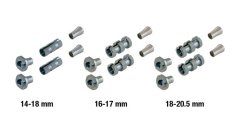 Kryty páček RTECH HP1 SCRAMBLER vč. montážní sady černé R-KITPMHP1NR2