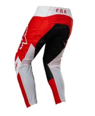 Dětské motokrosové kalhoty FOX 180 LUX fluo červené 28183-110