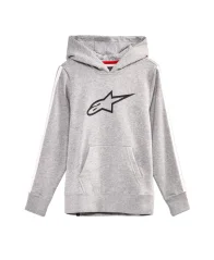 Dětská mikina ALPINESTARS RACEY HOODIE šedá 3232-51010 1026
