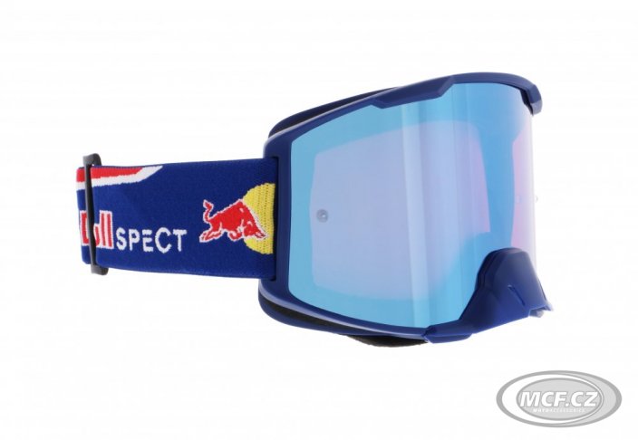 Motokrosové brýle RED BULL SPECT MX STRIVE S modré s modrým sklem 008