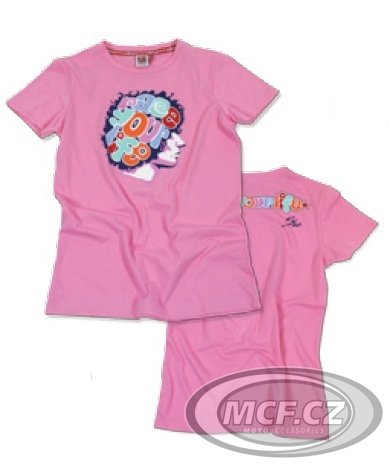Dámské triko MARCO SIMONCELLI růžové 35012 12