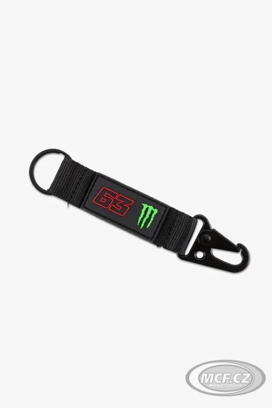 Klíčenka s karabinou BAGNAIA 63 Monster Energy 569604