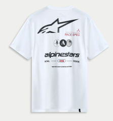 Triko ALPINESTARS Asym CSF bílé 1215-72270 20