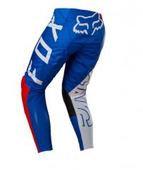 Dětské motokrosové kalhoty FOX SKEW bílo/červeno/modré 28185-574