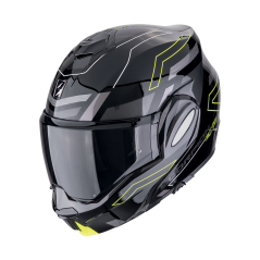 Moto přilba SCORPION EXO-TECH EVO CONQUER černo/fluo žlutá