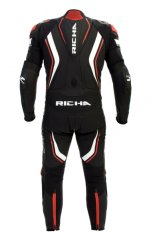Moto kombinéza RICHA FRANCORCHAMPS jednodílná červená
