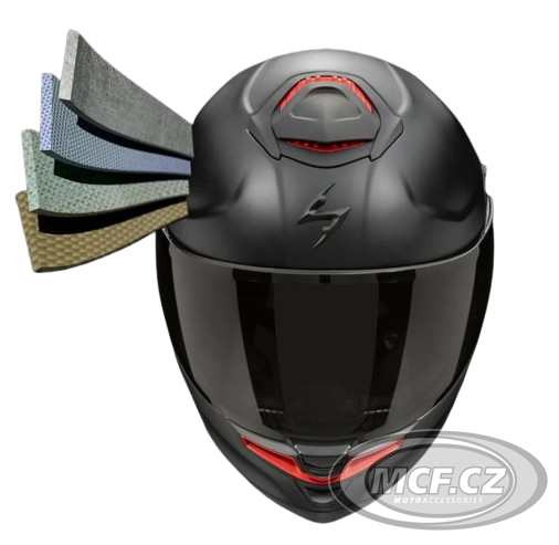 Moto přilba SCORPION EXO-GT SP AIR NOBLE matná černo/černá