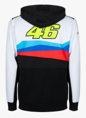 Mikina VR46 WRT černo/bílá 496503