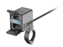 Nabíječka Interphone - USB-C, USB-A s nabíjením baterie motocyklu