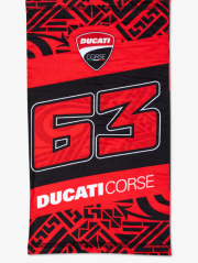 Nákrčník VR46 BAGNAIA 63 Ducati červený 500503