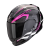 Motorcycle helmet SCORPION EXO-491 KRIPTA black/pink/white