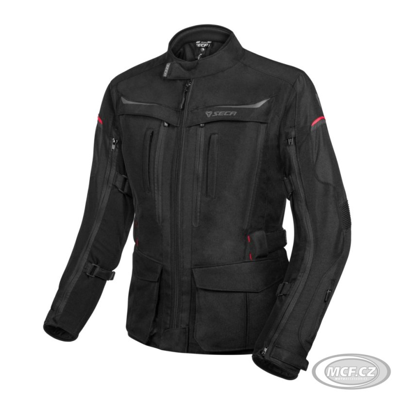 Dámská moto bunda SECA DISCOVERY LADY černá